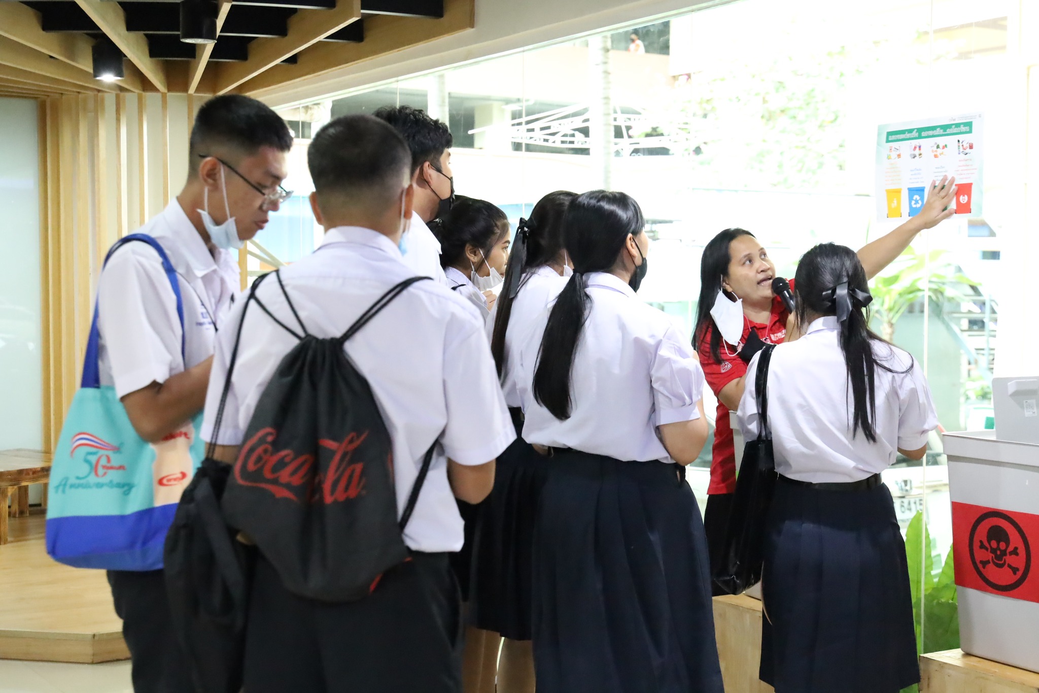 กิจกรรมคัดแยกขยะ #greenlibrary