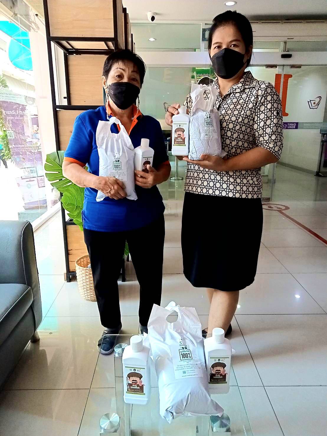 ภาพบรรยากาศ กิจกรรม : ขยะแลกของ #greenbsru #greenlibary