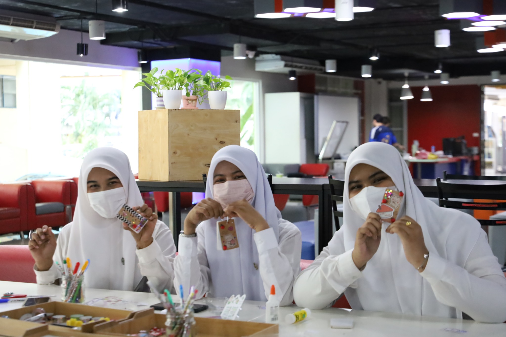 กิจกรรมสมุดโน๊ต DIY #greenlibrary