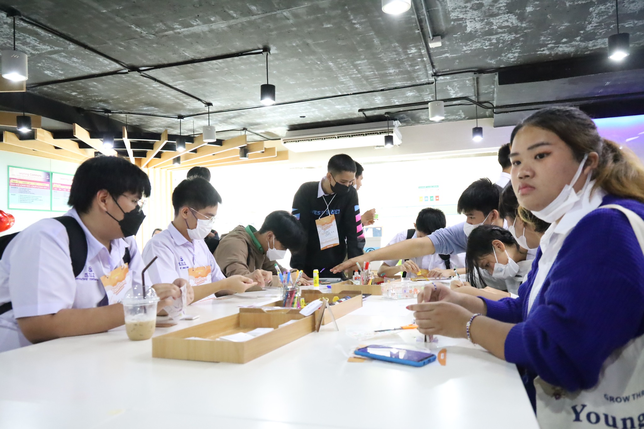 กิจกรรมสมุดโน๊ต DIY #greenlibrary