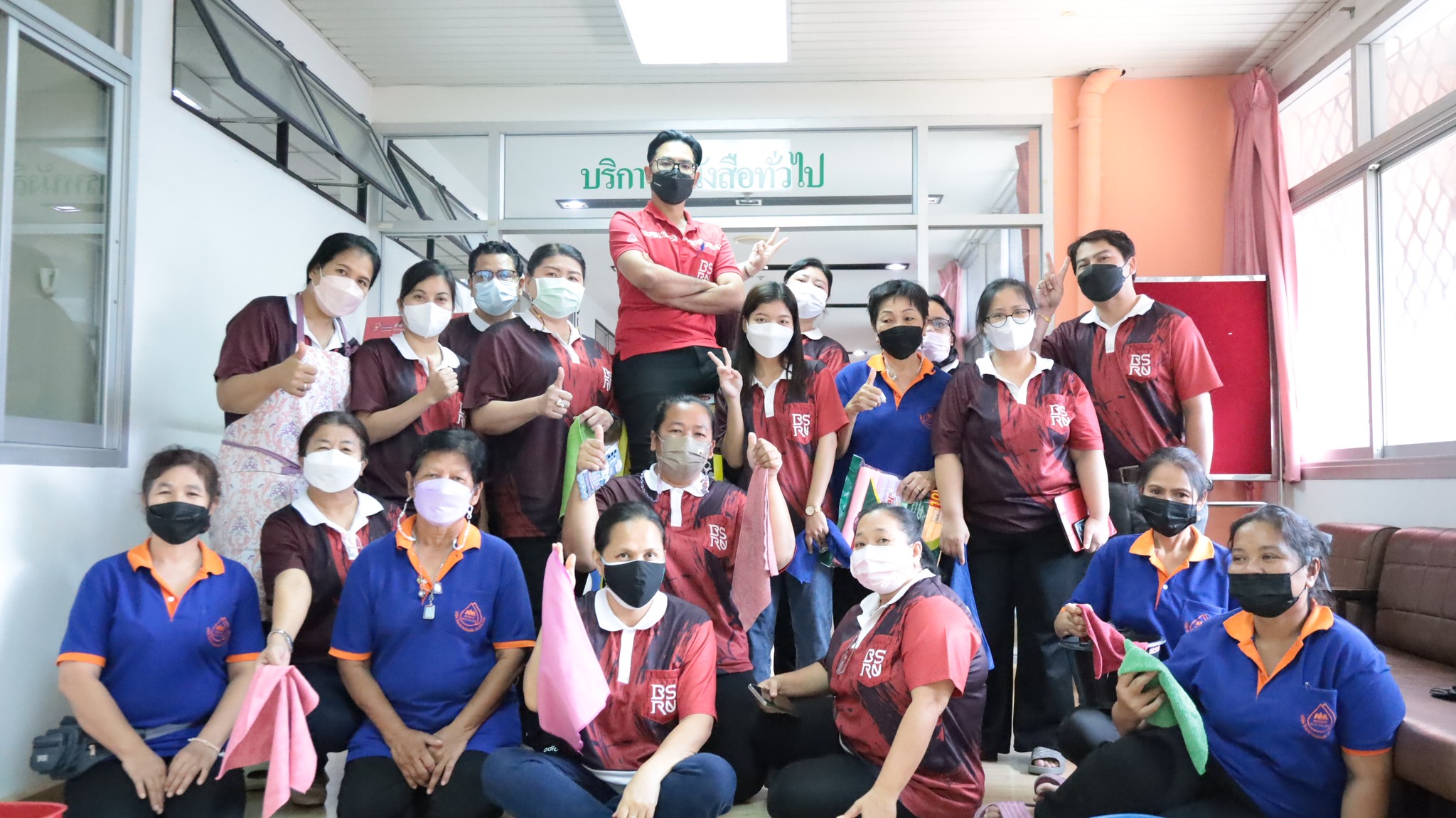 กิจกรรม Big Cleaning Day #greenlibrary