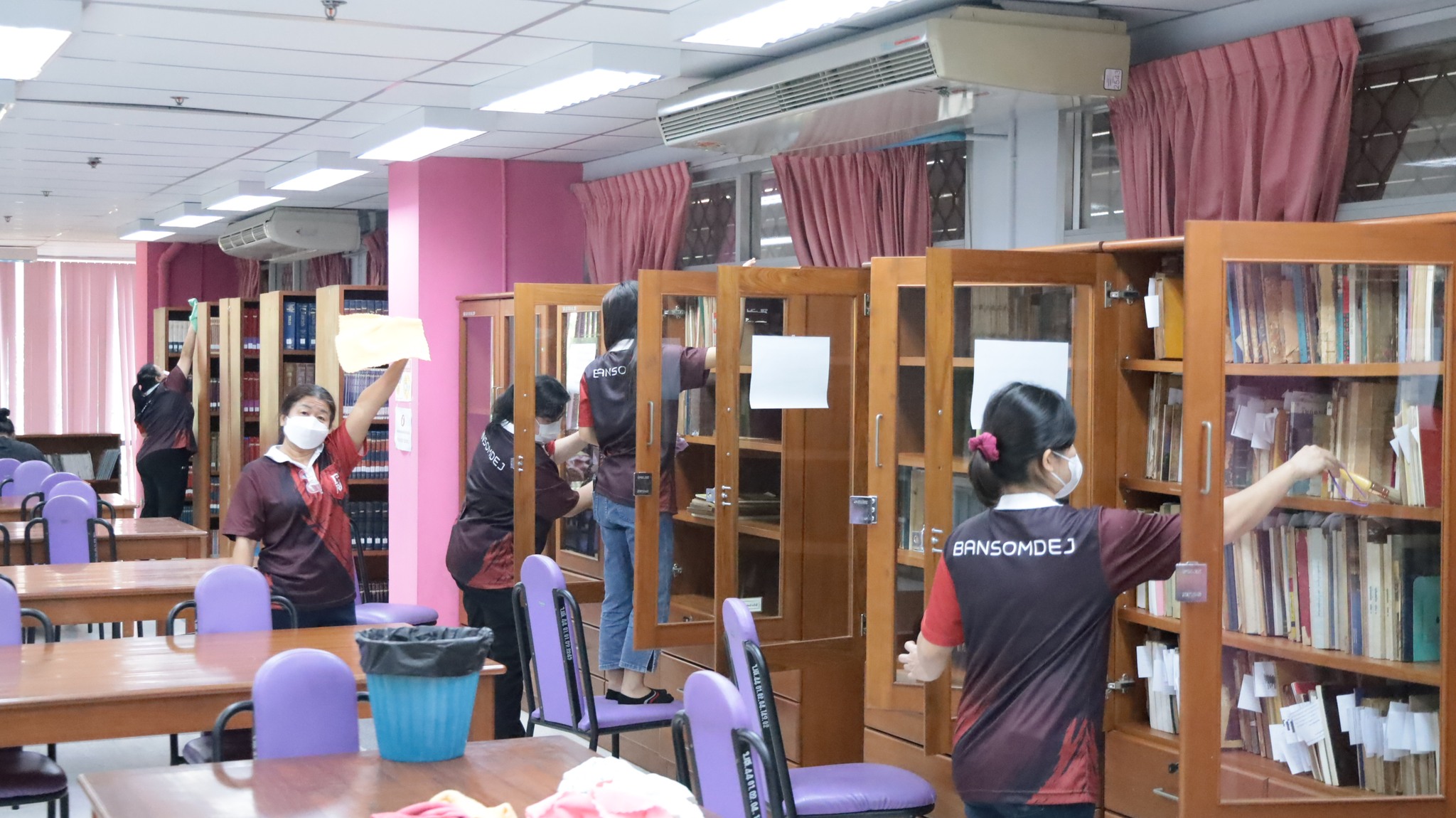 กิจกรรม Big Cleaning Day #greenlibrary