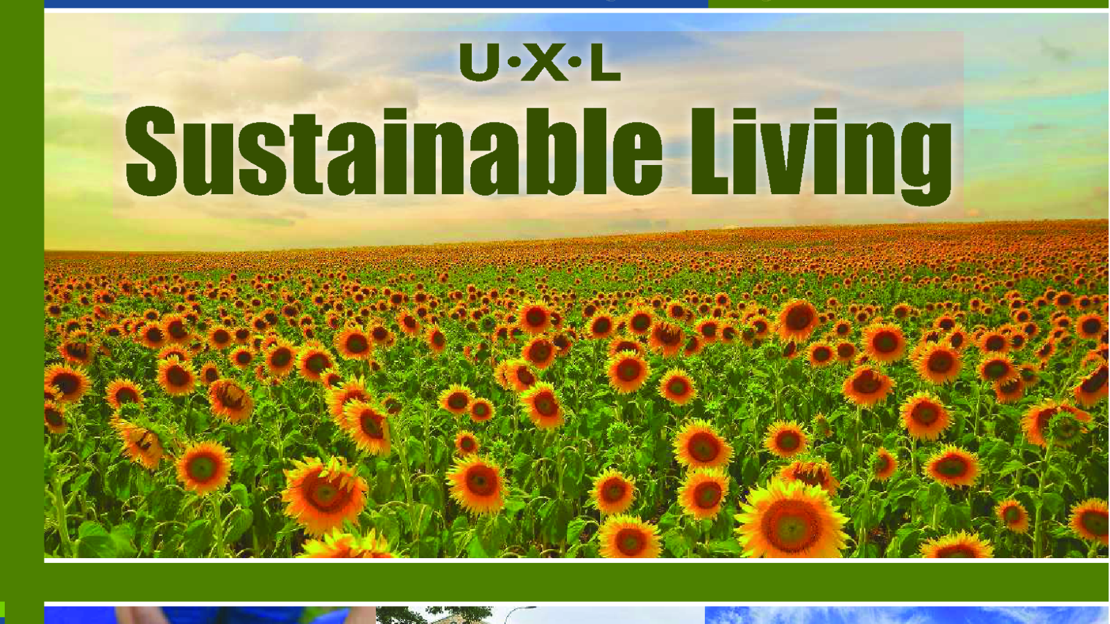 UXL Sustainable Living#greenlibaray