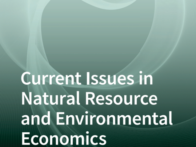Current Issues in Natural Resource and Environmental Economics#greenlibaray