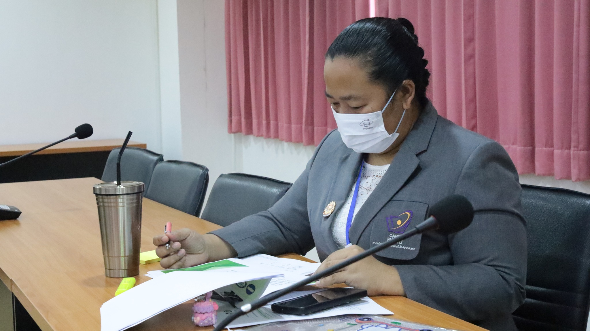 การประชุมชี้แจงข้อกำหนดการตรวจประเมินห้องสมุดสีเขียว ประจำปี พ.ศ.2567#greenlibrary