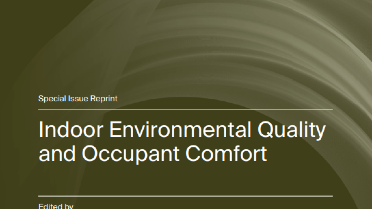 Indoor Environmental Quality and Occupant Comfort#greenlibaray