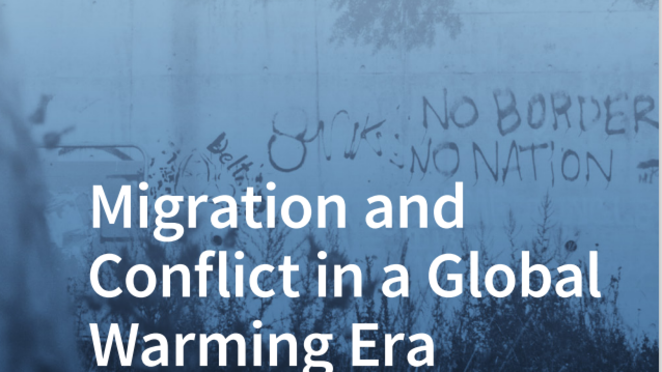 migration and conflict in a global warming era#greenlibaray