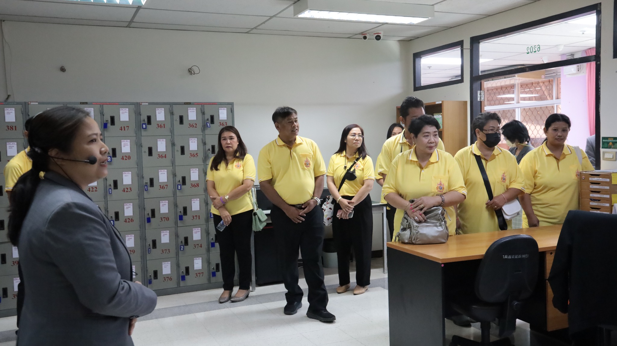 คณะผู้บริหารและบุคลากร สำนักวิทยบริการและเทคโนโลยีสารสนเทศ มหาวิทยาลัยราชภัฏอุตรดิตถ์ เข้าศึกษาดูงาน