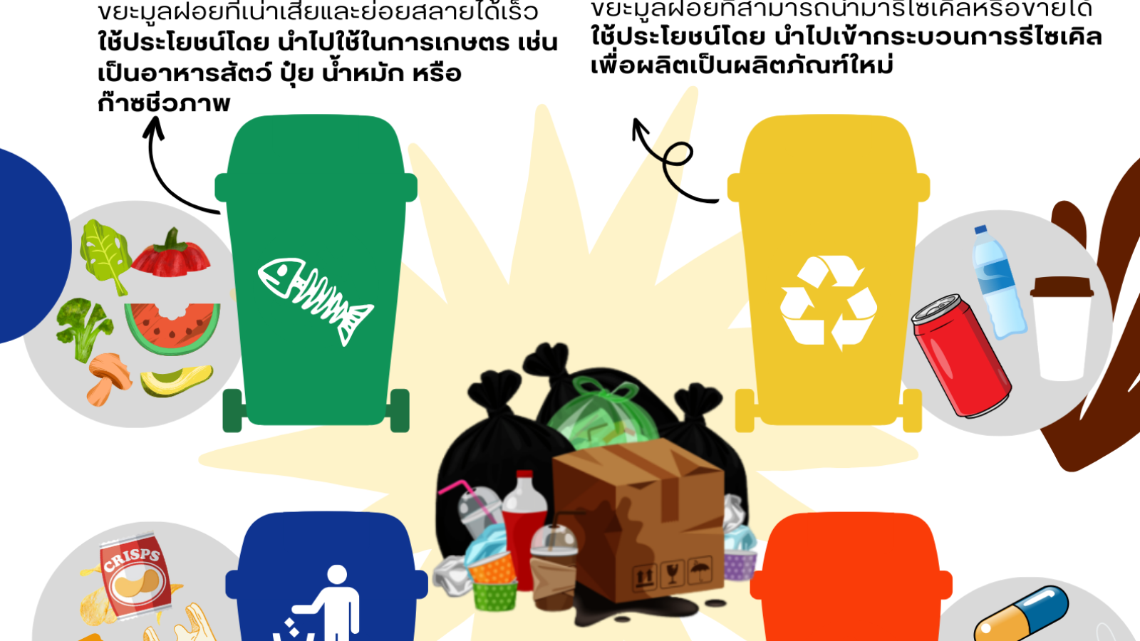 การจัดการขยะ#greenlibrary #greenbsru