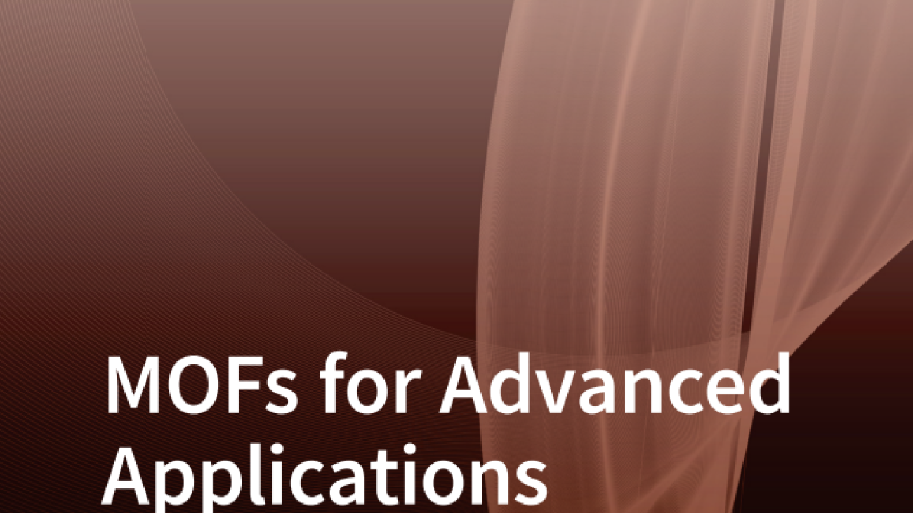 MOFs for Advanced Applications #greenlibrary