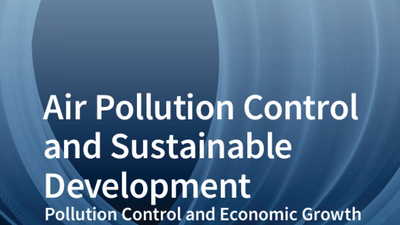 Air Pollution Control and Sustainable Development#greenlibrary