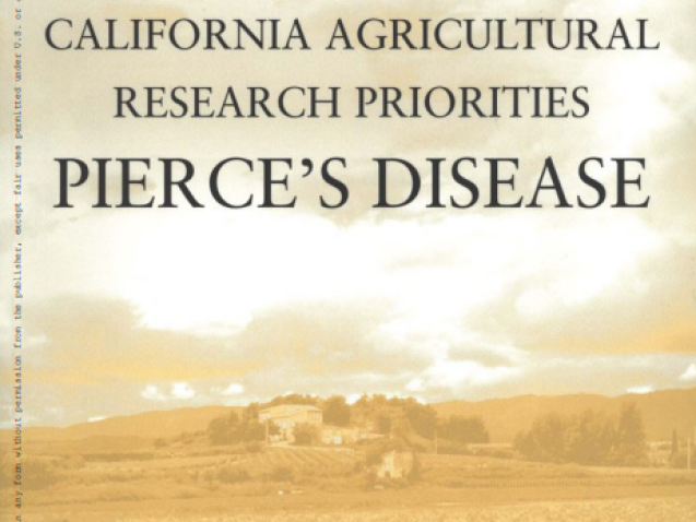 California Agricultural Research Priorities : Pierce's Disease#greenlibrary