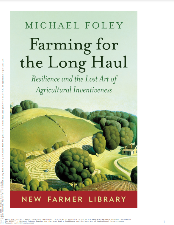 Farming for the Long Haul : Resilience and the Lost Art of Agricultural Inventiveness#greenlibrary
