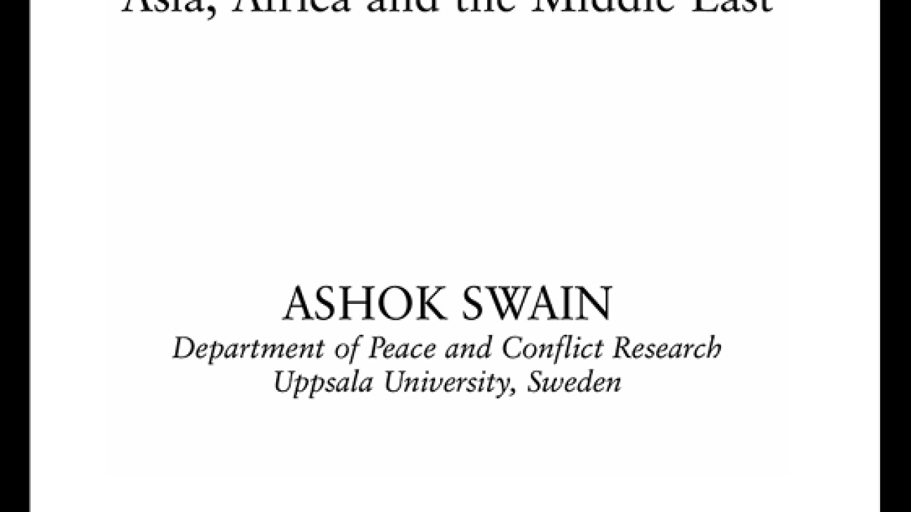 Managing Water Conflict : Asia, Africa and the Middle East#greenlibrary