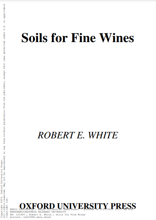 Soils for Fine Wines#greenlibrary