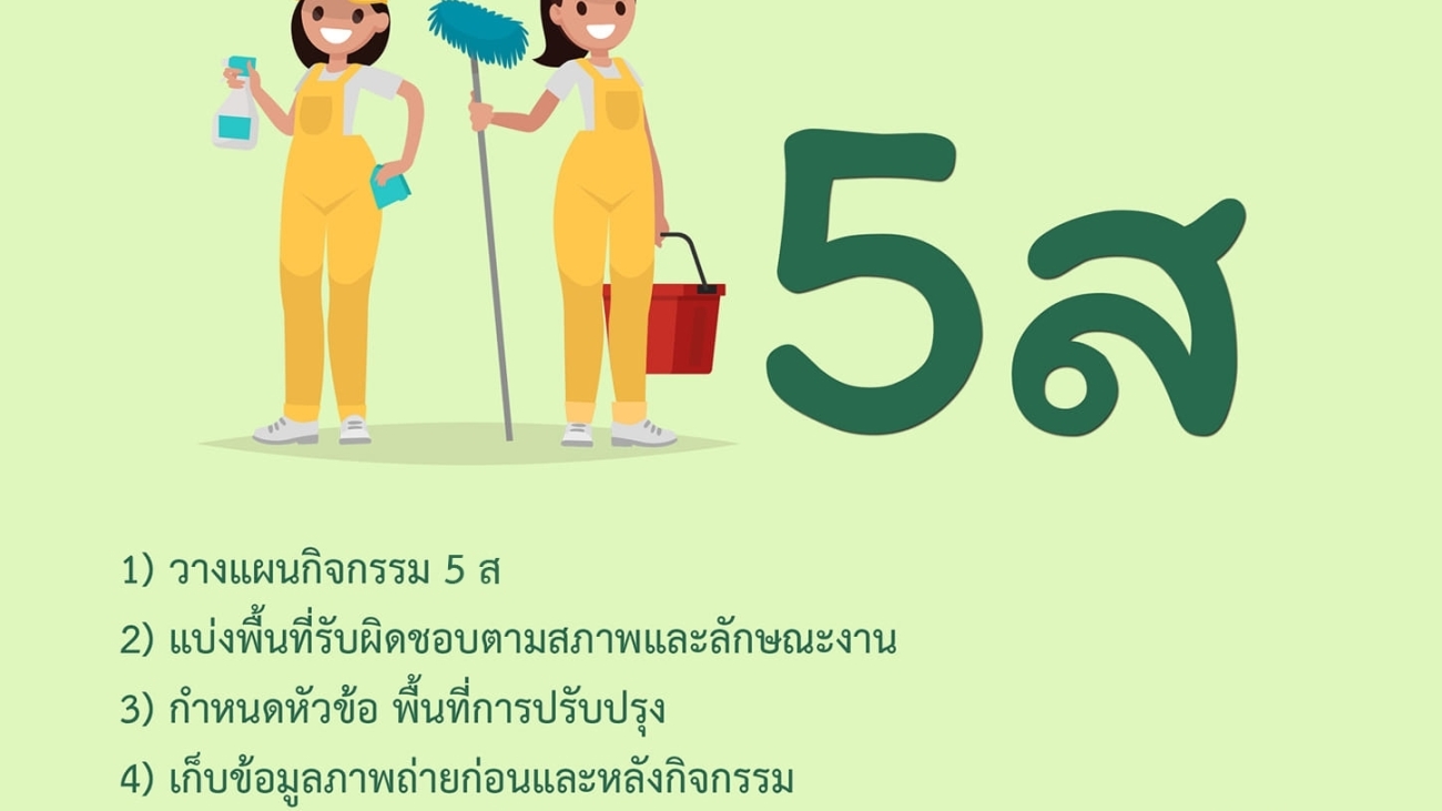 มาตรการการรักษาความสะอาด#greenlibaray