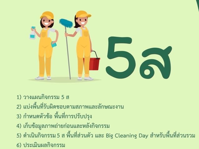 มาตรการการรักษาความสะอาด#greenlibaray