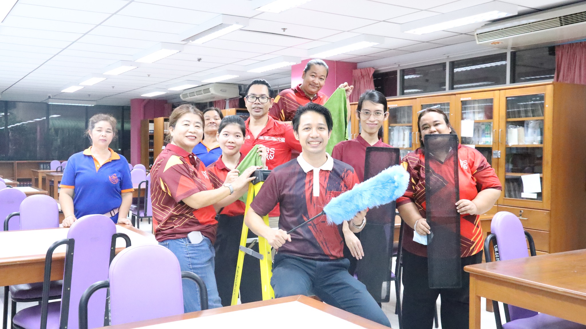 กิจกรรม Big Cleaning Day#greenlibrary