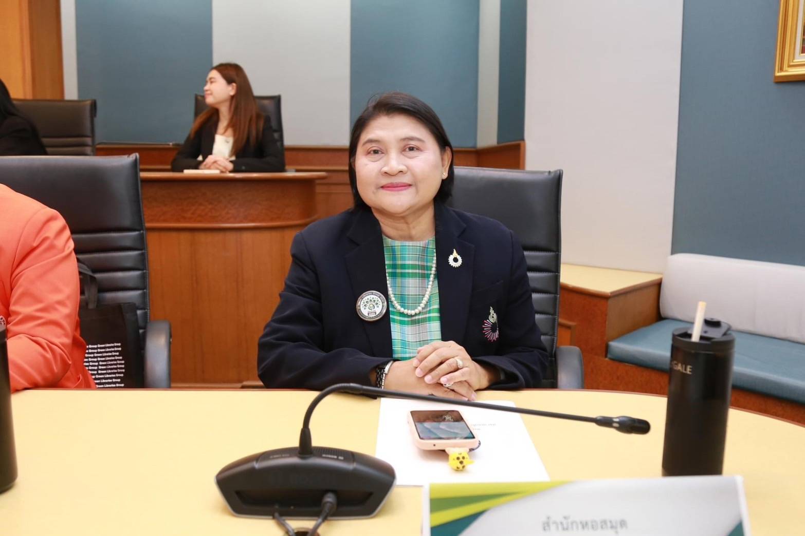 เข้าร่วมการประชุมสามัญประจำปี 2567 ชมรมห้องสมุดสีเขียว (Green Library Group)#greenlibrary