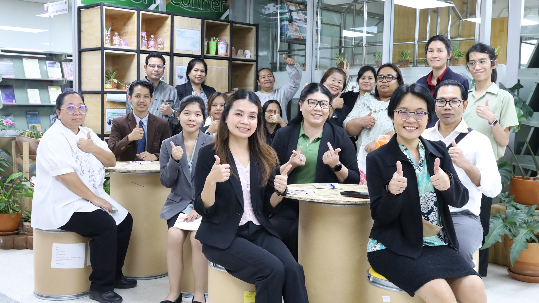 โครงการอบรมเชิงปฎิบัติการเสริมสร้างความรู้ความเข้าใจเกี่ยวกับสำนักงานสีเขียว (Green Office)#greenlibraryโครงการอบรมเชิงปฎิบัติการเสริมสร้างความรู้ความเข้าใจเกี่ยวกับสำนักงานสีเขียว (Green Office)#greenlibrary