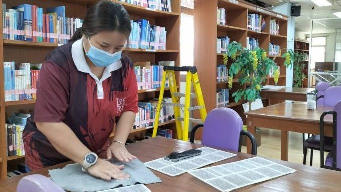 กิจกรรม Big Cleaning Day#greenlibrary