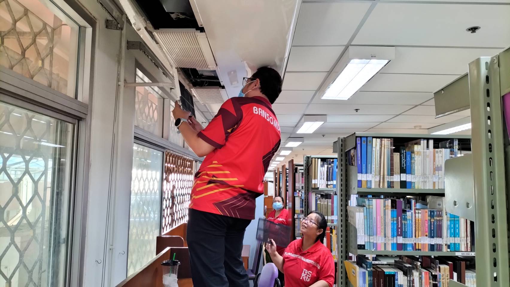 กิจกรรม Big Cleaning Day#greenlibrary