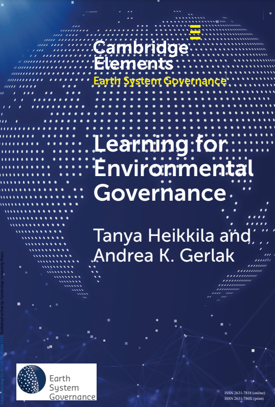 Learning for environmental governance : insights for a more adaptive future#greenlibrary