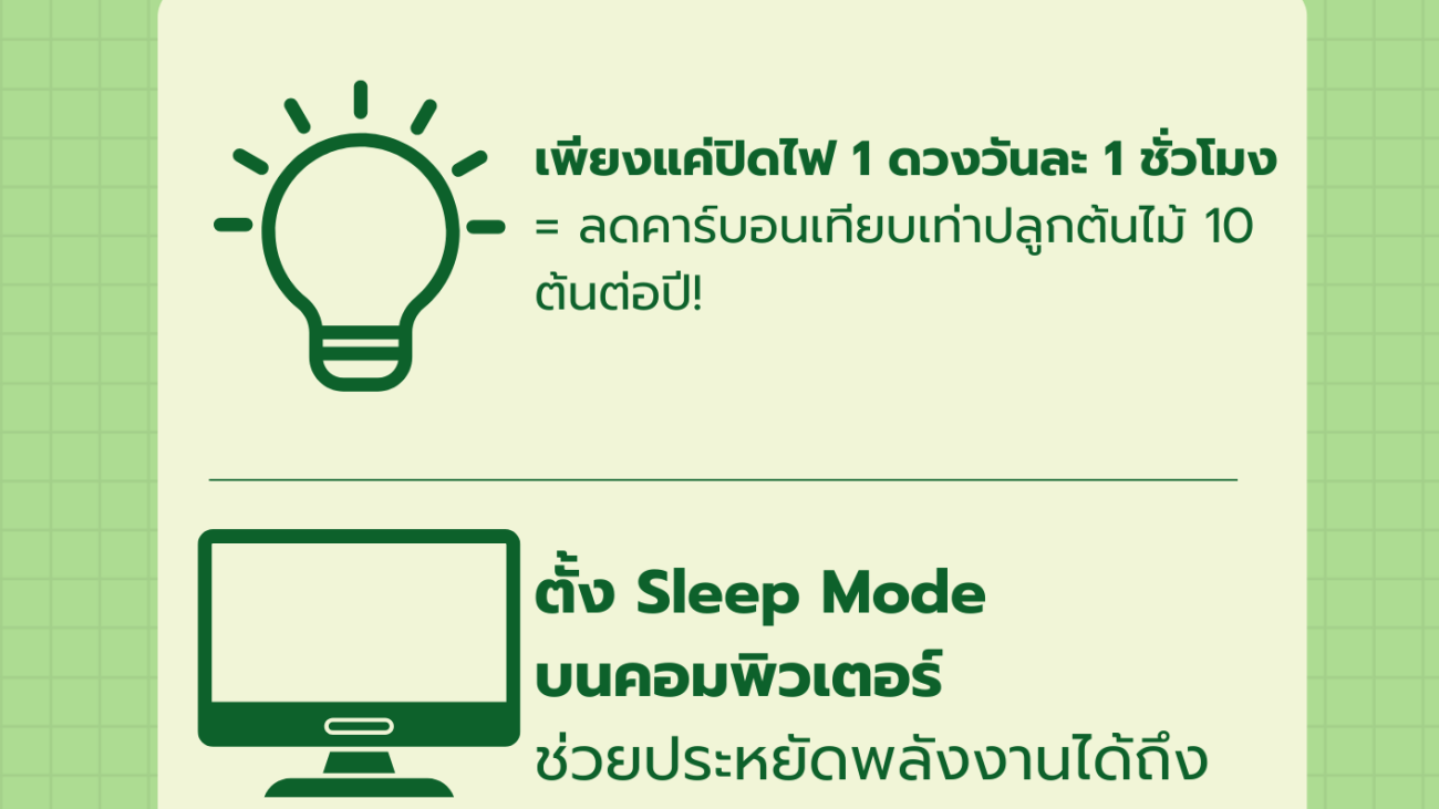 GREEN FACT รู้หรือไม่ ? เรื่องเขียวๆ ที่คุณอาจไม่เคยรู้! #greenlibaray