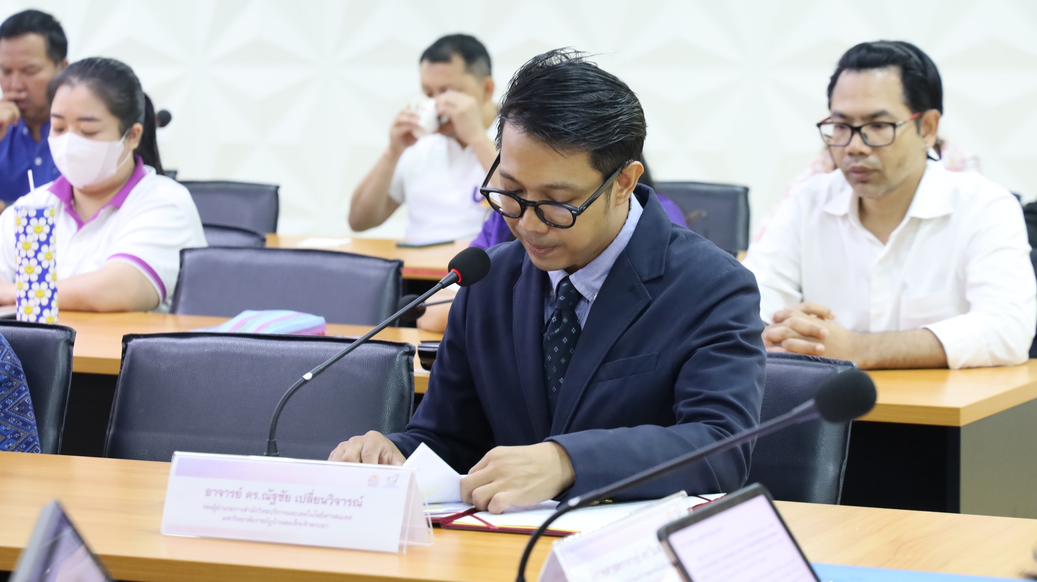 โครงการฝึกอบรมเชิงปฏิบัติการ เตรียมพร้อมต่อสภาวะฉุกเฉิน “การซ้อมอพยพหนีไฟและการเอาตัวรอดจากแผ่นดินไหว#greenlibrary